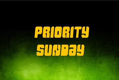Sunday Priority Entry