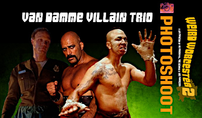 Van Damme Villains Photoshoot